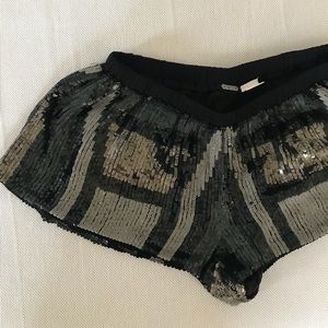 Chan Luu sequin shorts